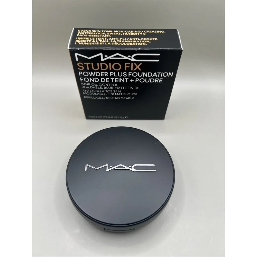 Mac Studio Fix Powder Plus Foundation 24HR Oil Control NC30 NEW FORMULA 0.42oz
